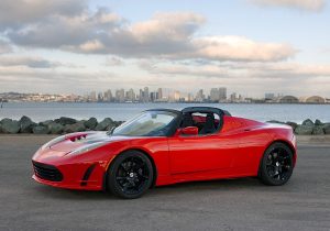 Tesla Roadster launch